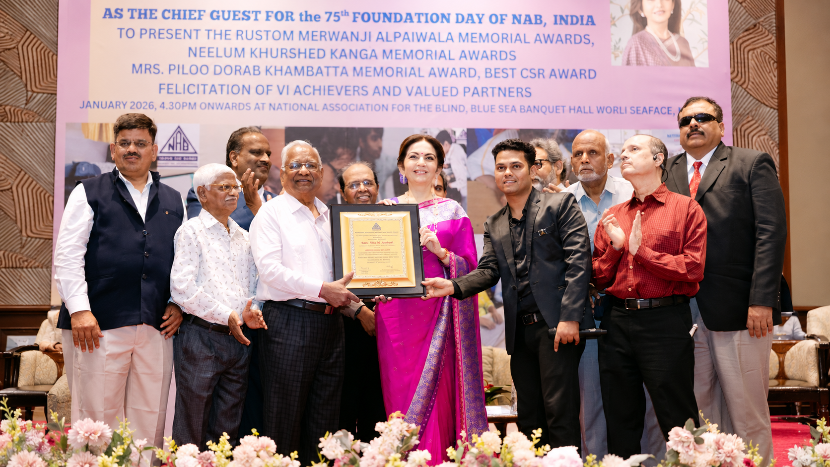 Reliance Foundation Drishti Braille Newspapers to Go Weekly